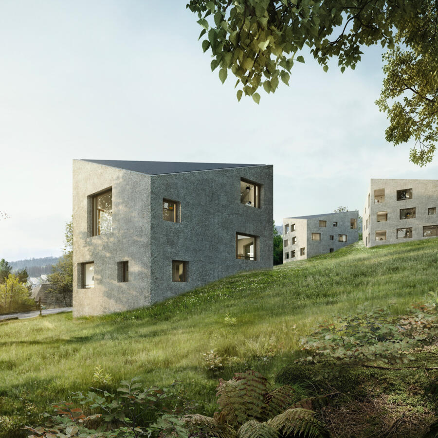 Wohnüber­bauung Findlinge